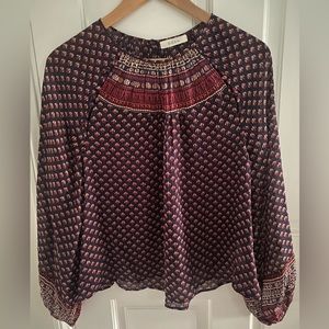 Beautiful DOEN Silk Blouse - size S - worn 1 time